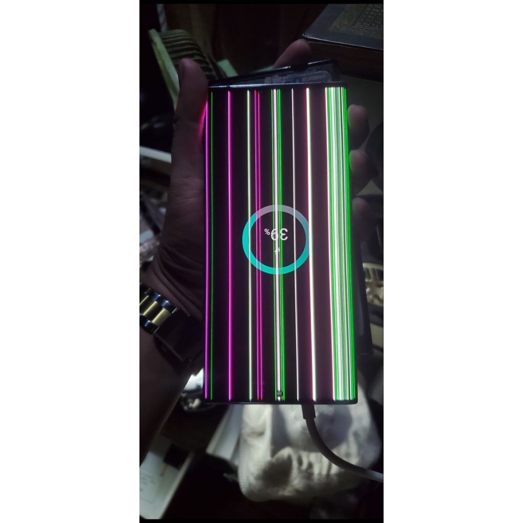 lcd original samsung note 20 ultra copotan beserta frem