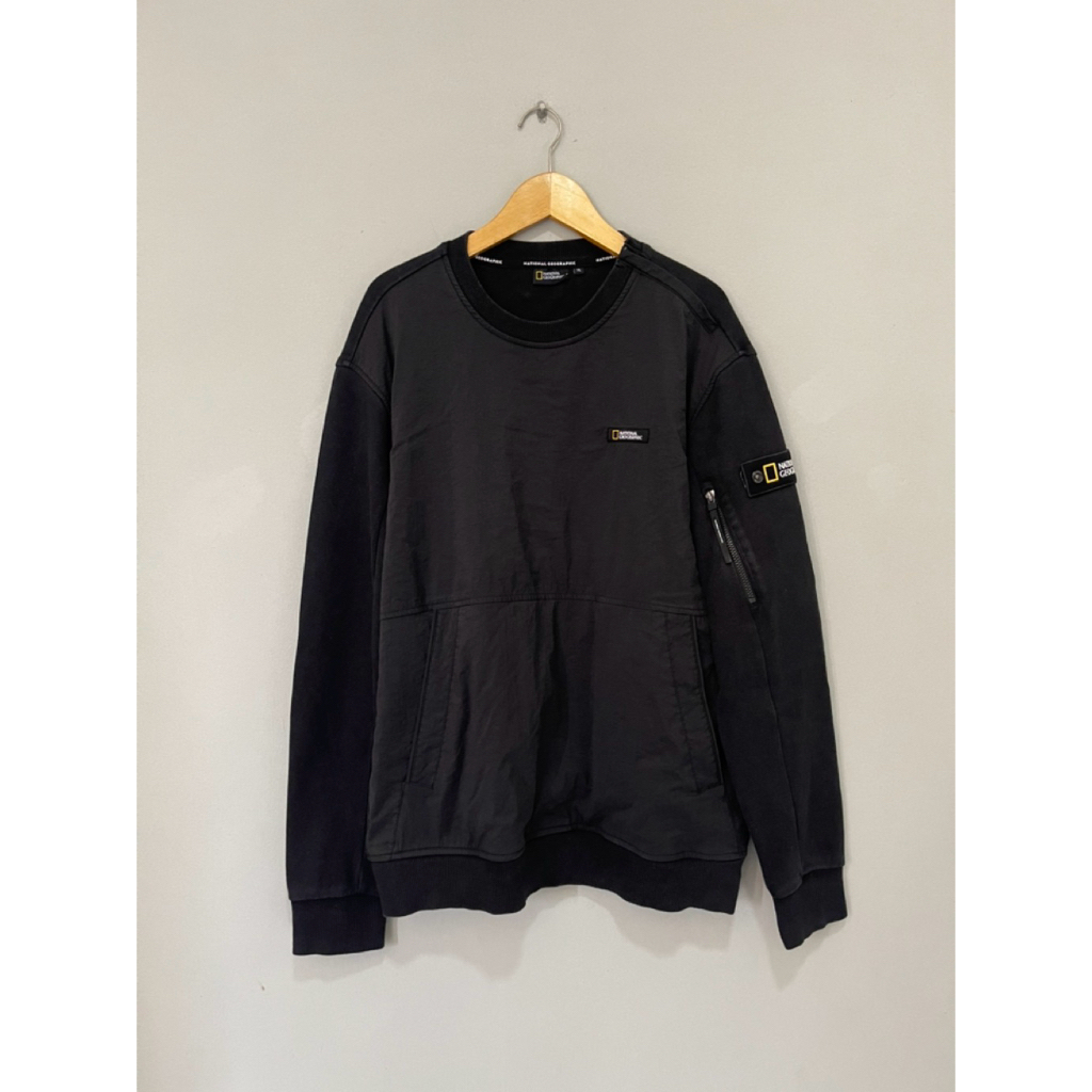 Crewneck National Geographic Original / Crewneck National Geographic Patch / CN National Geographic 