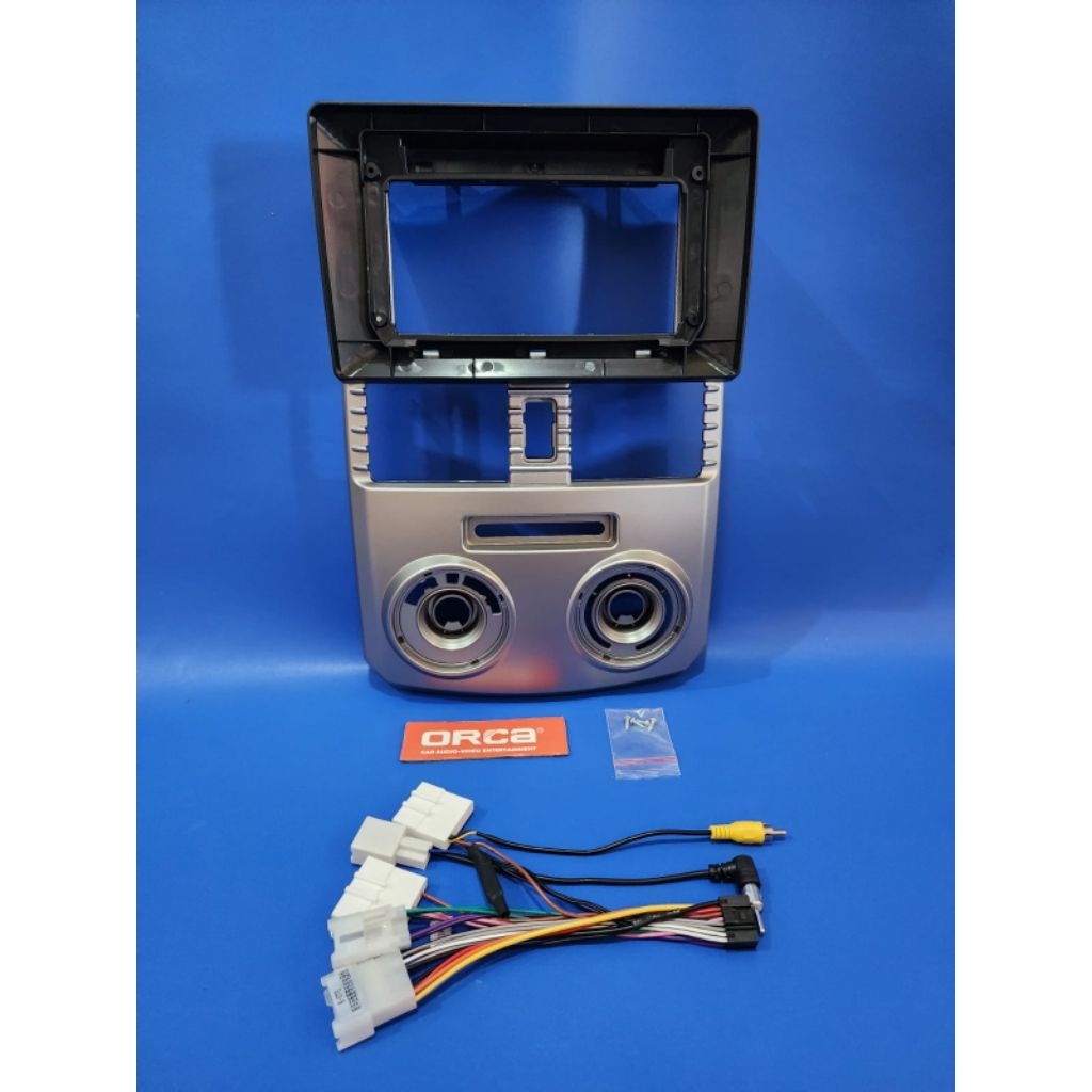 Frame head unit android 10 inch mobil rush terios 2011-2017 baut frame head unit
