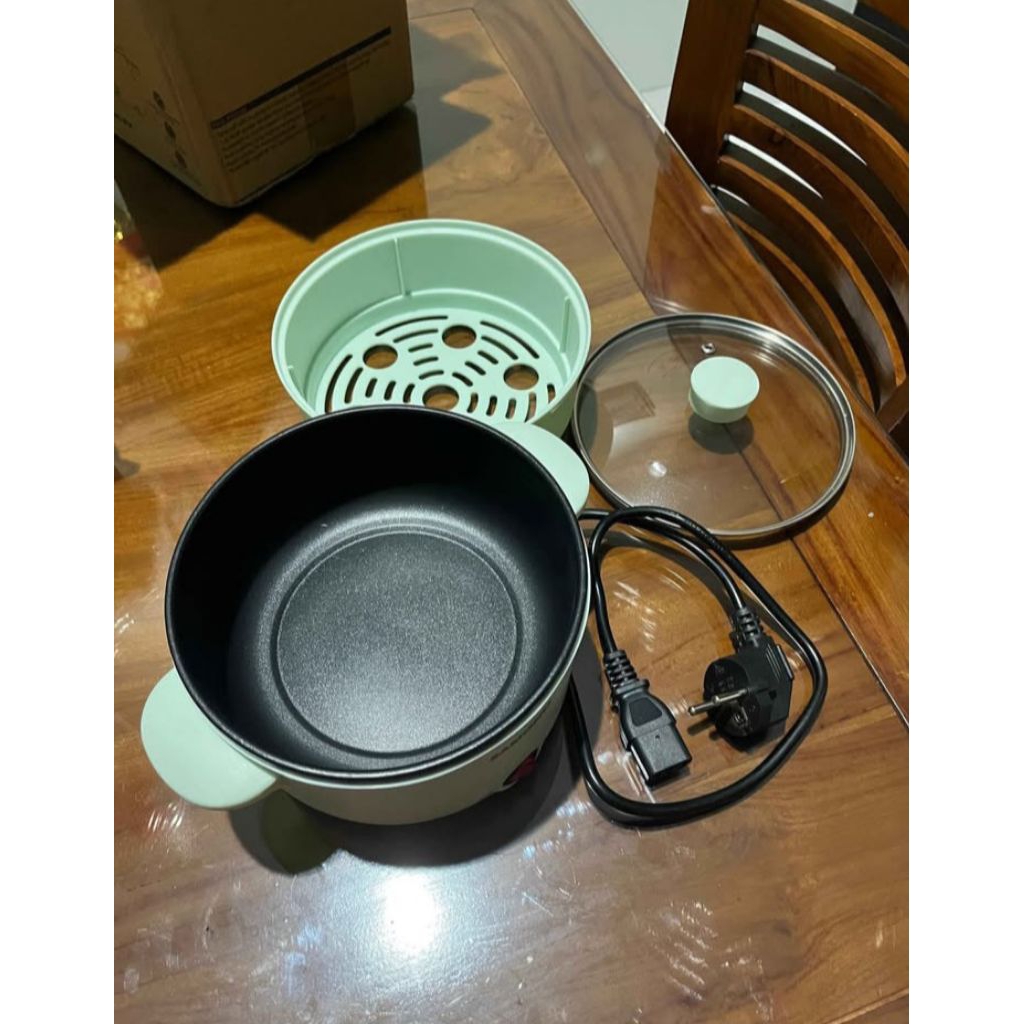 panci listrik pkrtable hotpot Noodle mie alat kukus