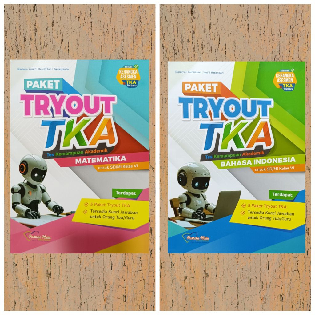 Terbaru Buku Paket Tryout Tka Kelas 6 SD/MI Pustaka Mulia