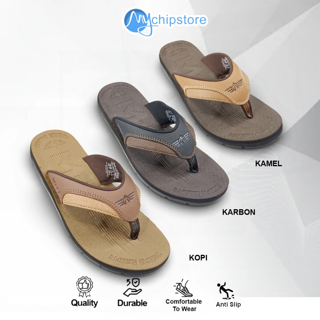 M-GEE MONACO 3  Sandal Jepit Pria Dewasa Original 100%