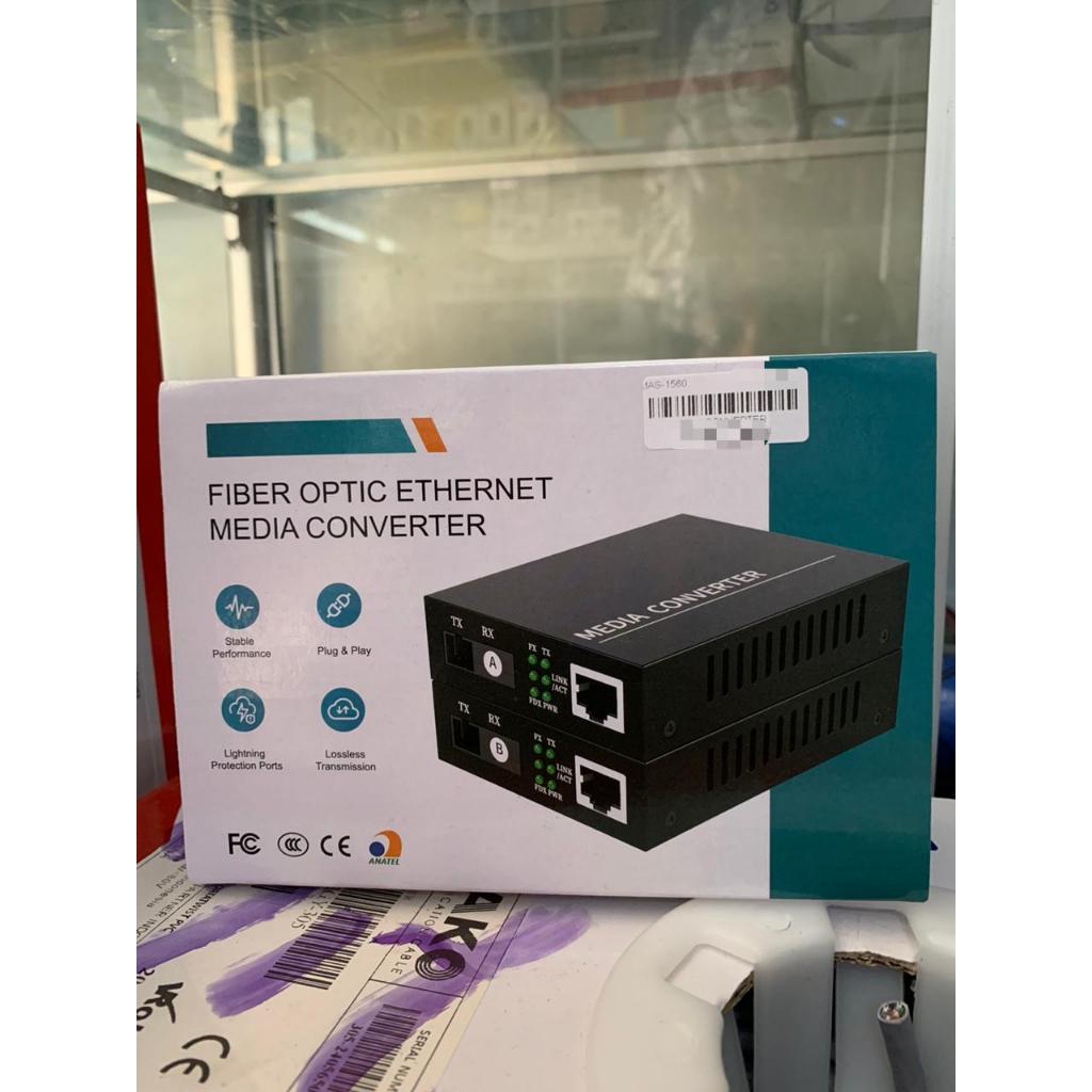 FIBER OPTIC ETHENET MEDIA CONVERTER