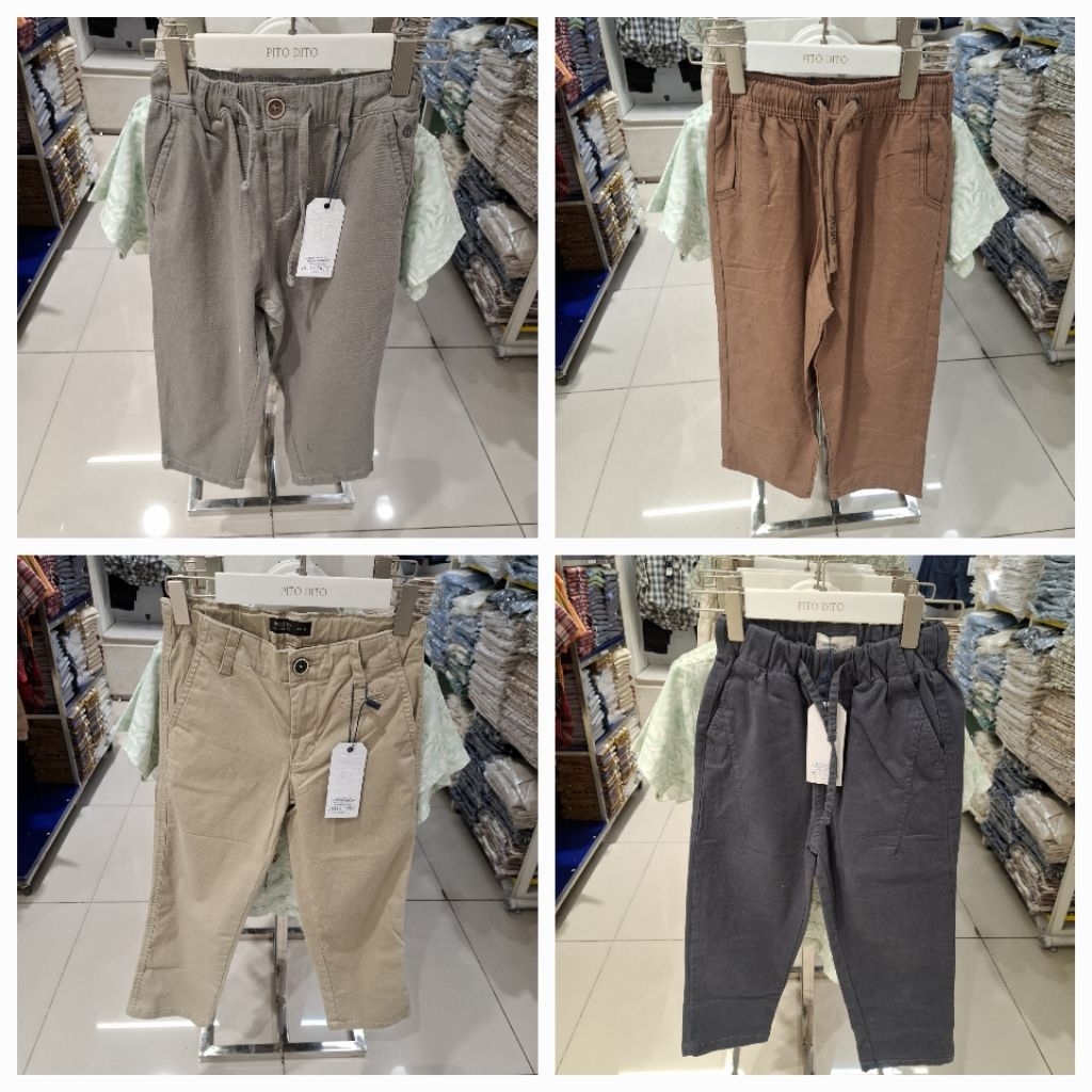 Pito Dito Celana Panjang Anak Laki Laki Katun Original