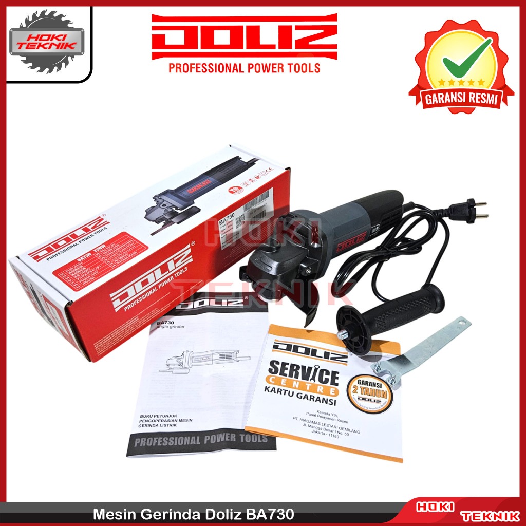 Paket Gerinda Doliz BA730 & Mata Potong keramik