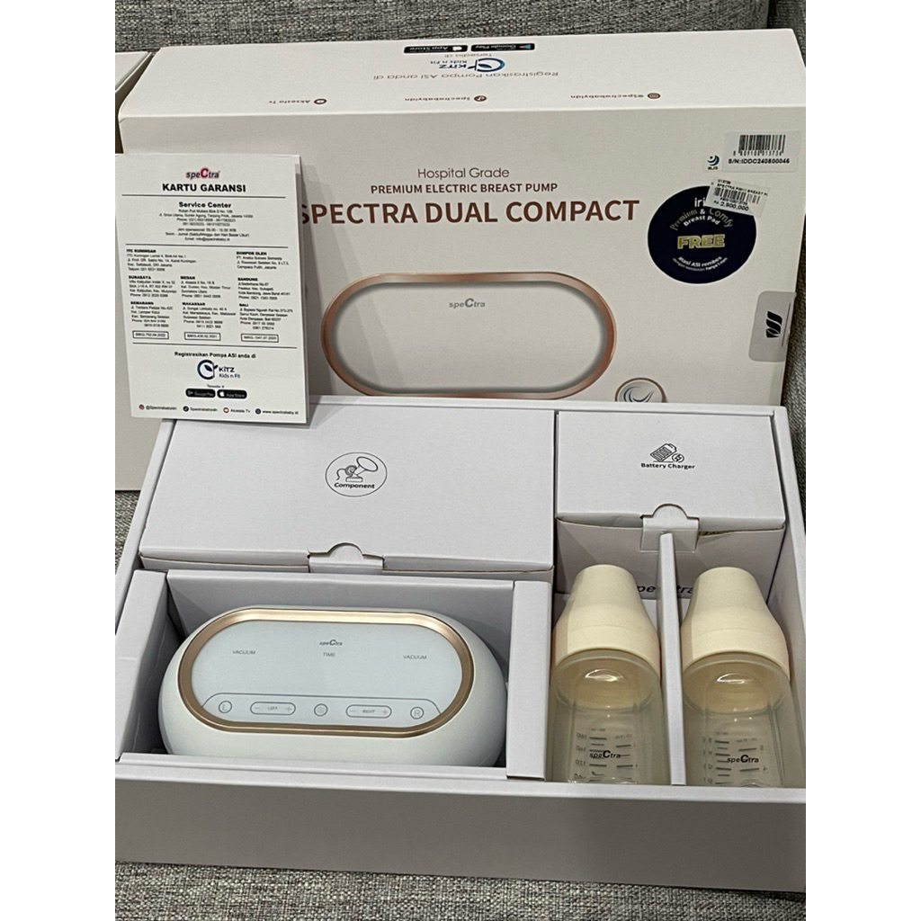 Preloved SPECTRA DUAL COMPACT Breastpump