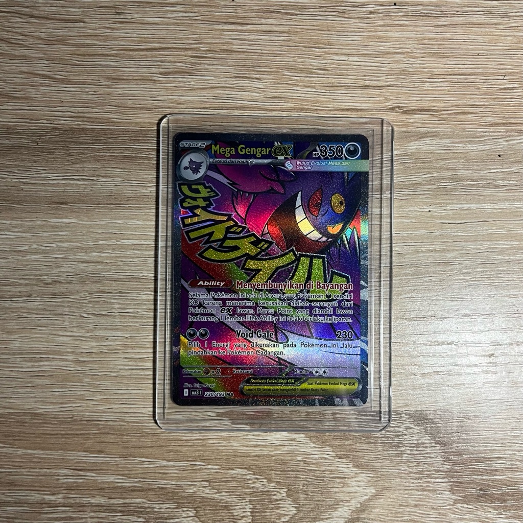 Mega Gengar EX MA - Mega Impian EX Pokemon TCG Indonesia