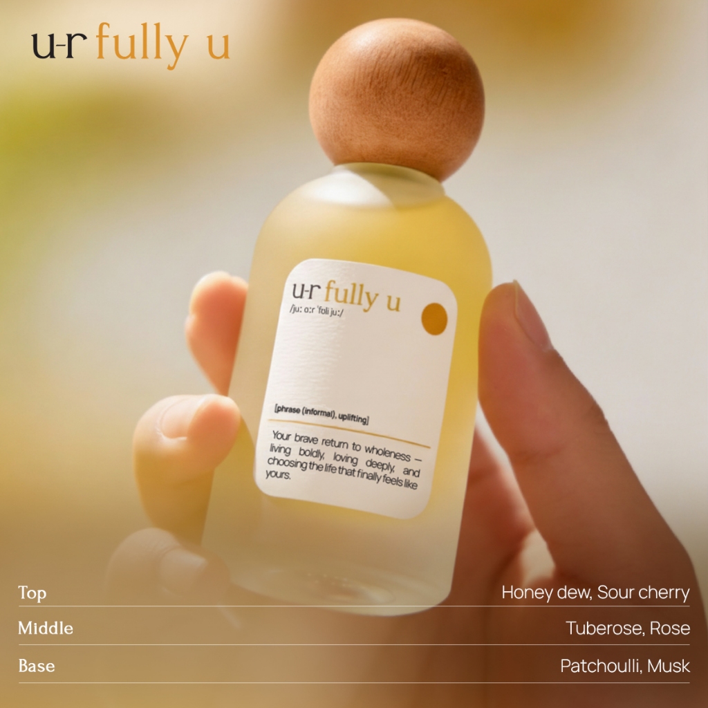 u-r fully u perfume series 50ml - extrait de parfum | parfum lokal, wangi tahan lama, unisex
