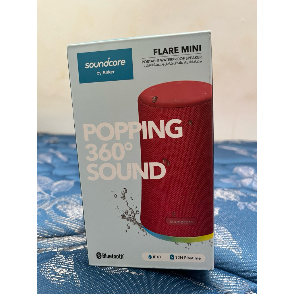 Anker Soundcore Flare Mini Bluetooth Speaker IPX7 Waterprof
