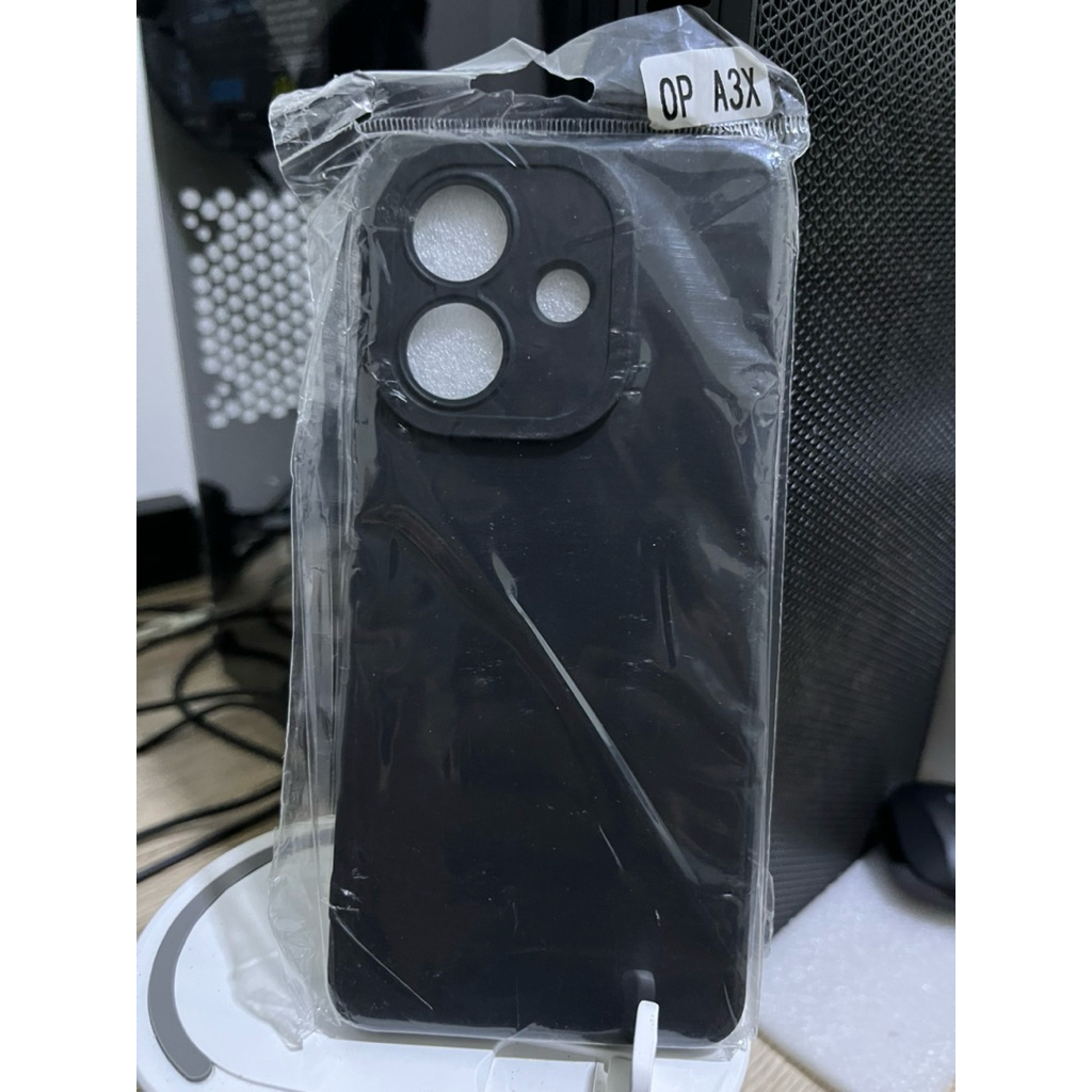 Soft Case Oppo A3S warna Hitam