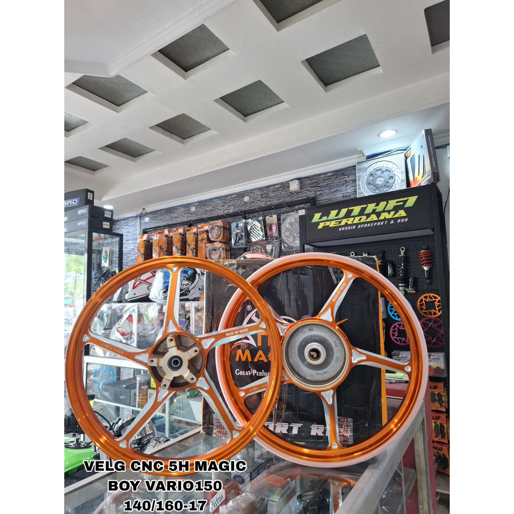 VELG CNC 5H MAGIC BOY VARIO 150 140/160-17