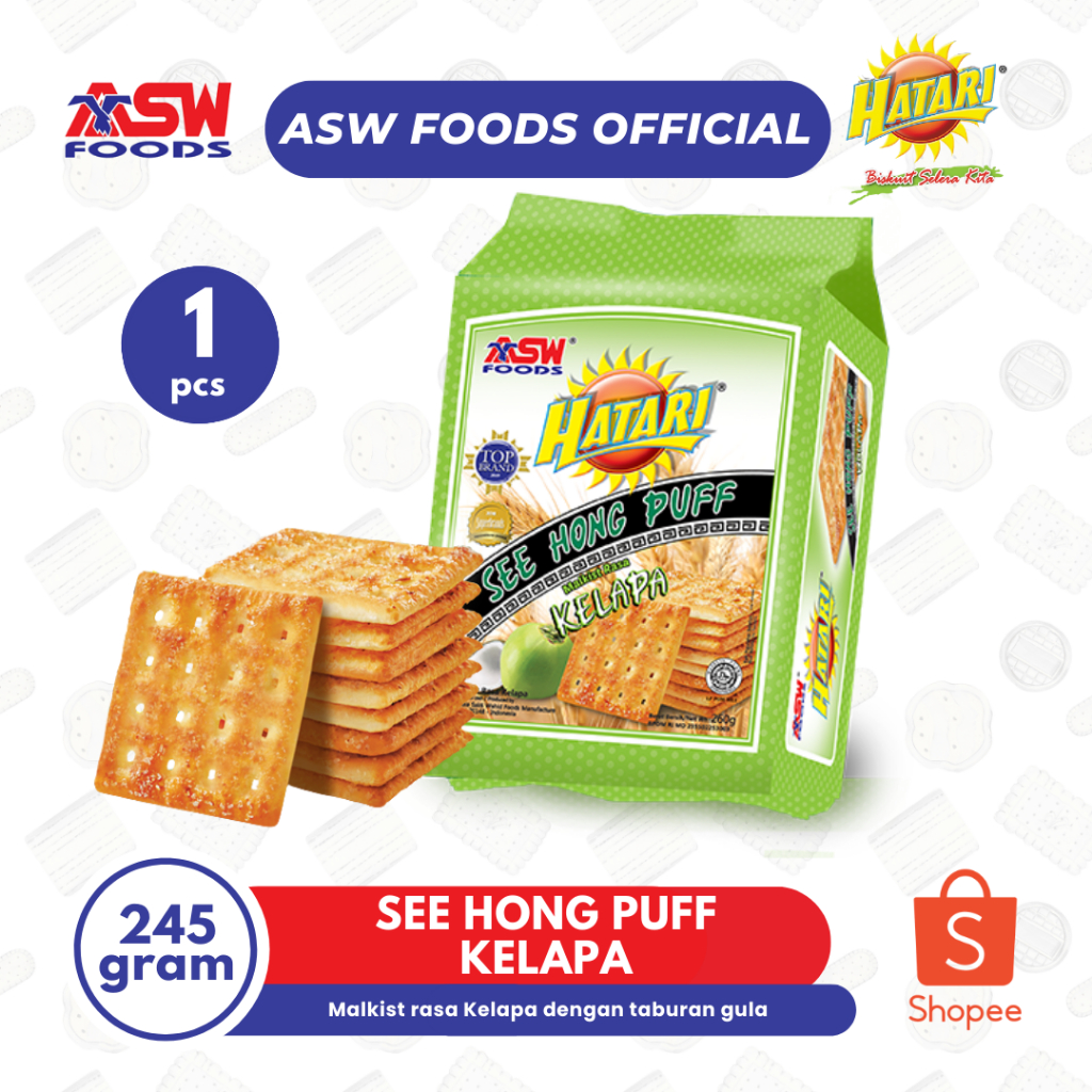 HATARI SEE HONG PUFF KELAPA - PCS
