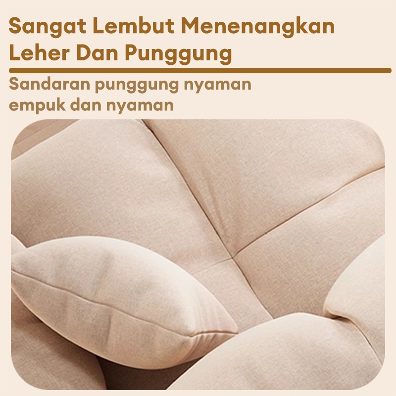 Sofa Bed Lipat Sofa Ruang Tamu Minimalis Modern Kualitas Premium Fabric Lembut Anti Air Mudah