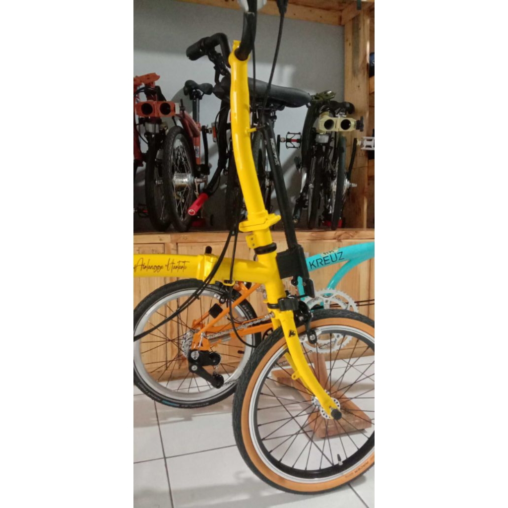 FOLDING BIKE KREUZ 16 INCH #BANTUTEMAN