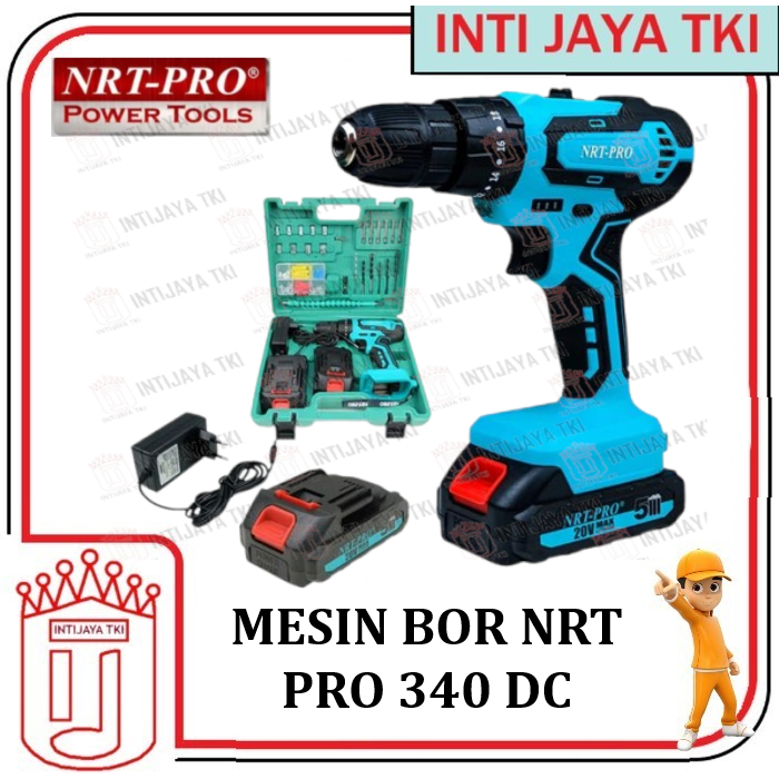 NRT PRO 340 DC MESIN BOR CORDLESS