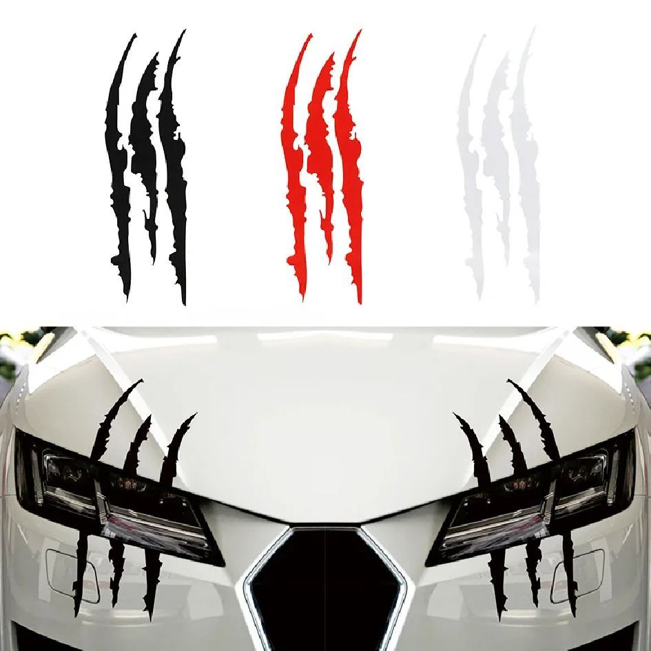 Stiker Lampu Mobil Keren Tahan Air Panas