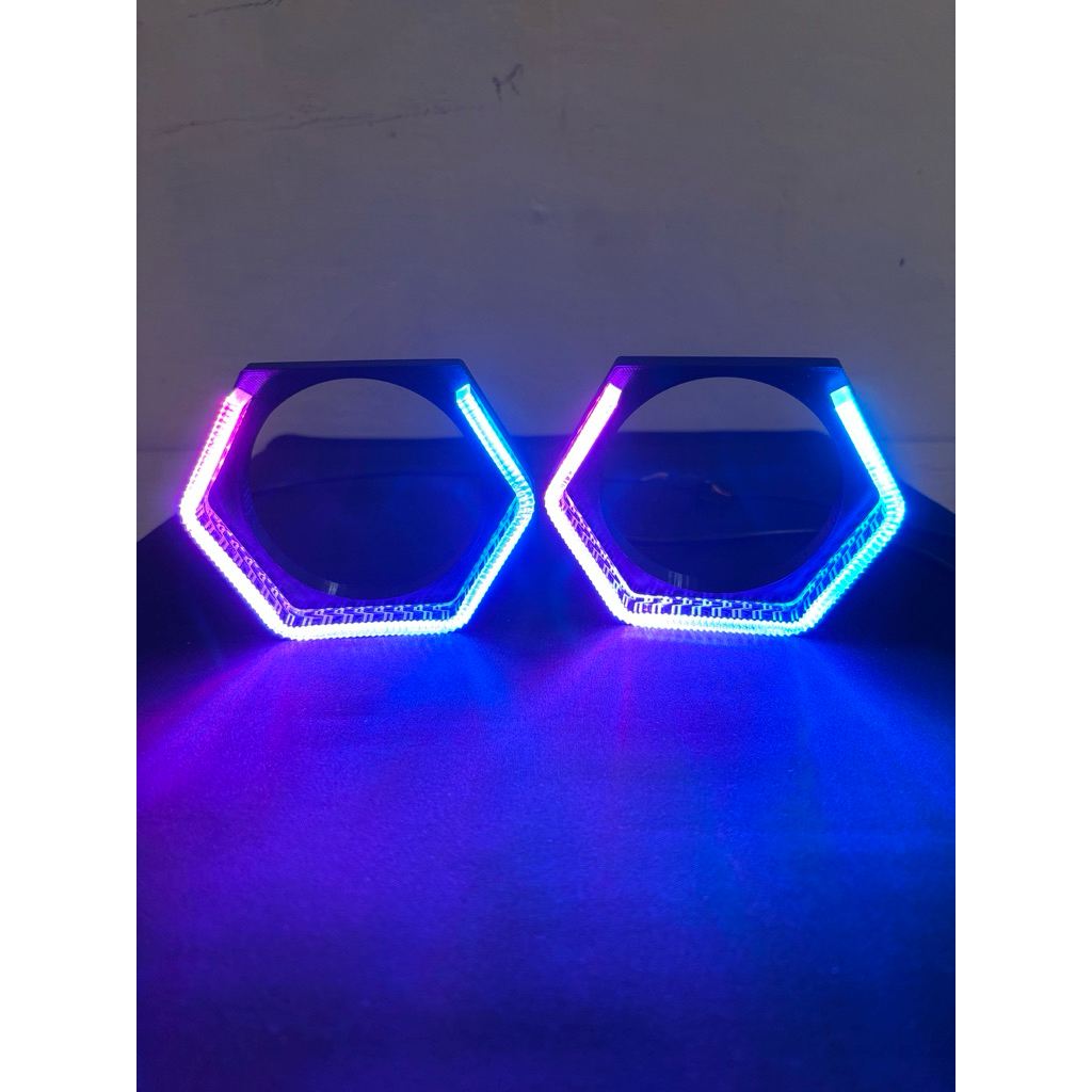 SHROUD RGB TAICHI 2.5 INCH 3 INCH AKRILIK SHROUD 1 WARNA TAICHI SHROUD BMW