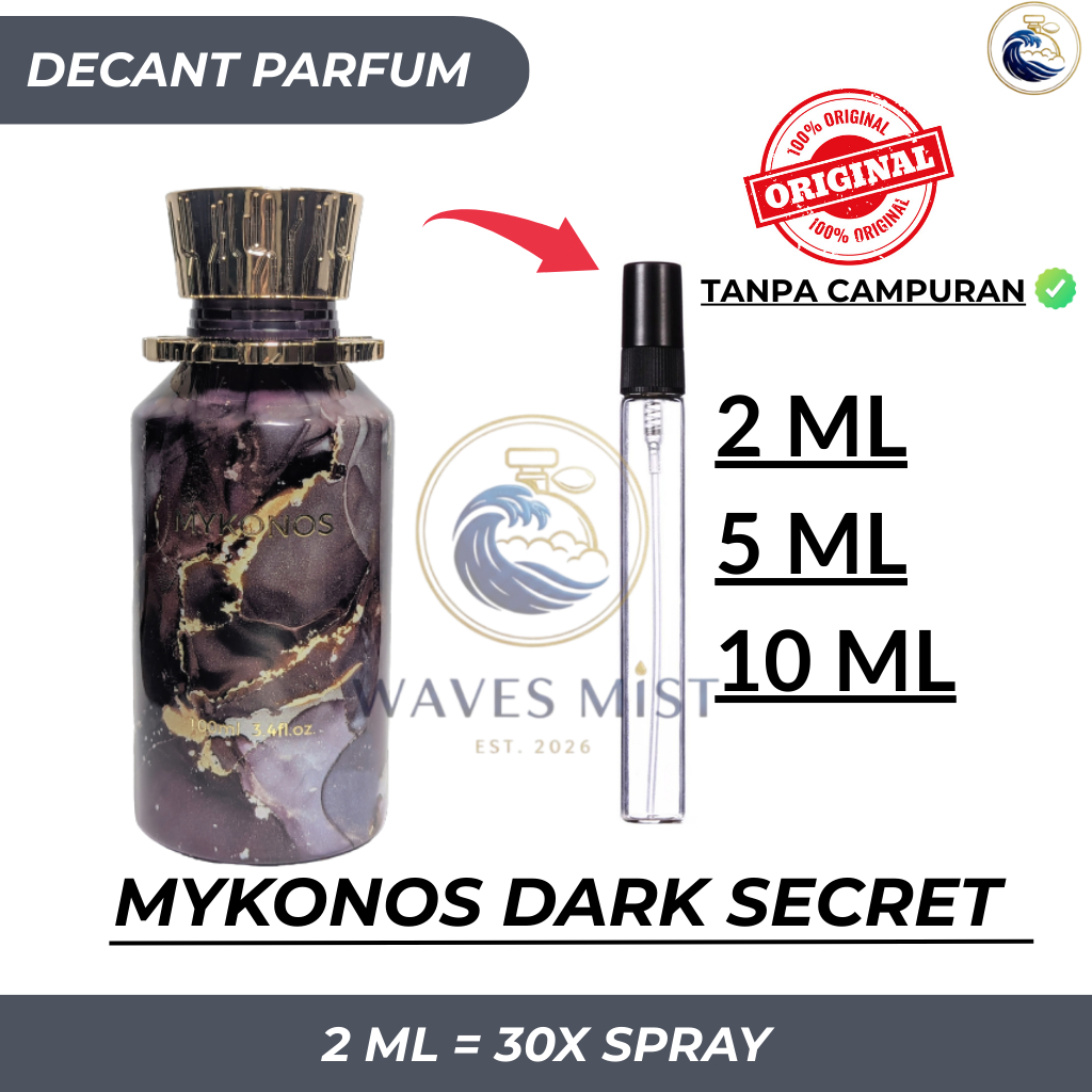 Decant MYKONOS Dark Secret | 2 ML / 5 ML / 10 ML |