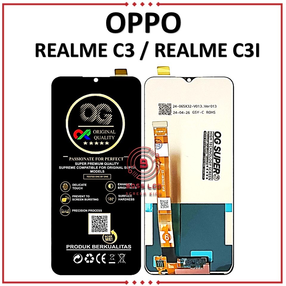 LCD TOUCHSCREEN OPPO REALME C3 / REALME C3I ORIGINAL
