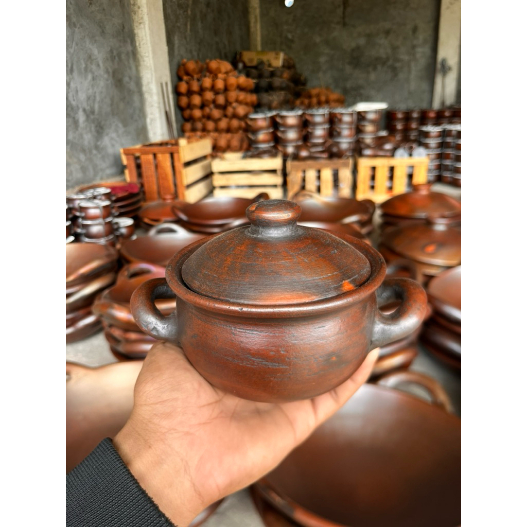 2pcs wajan 25cm set tungku dan panci 1pcs