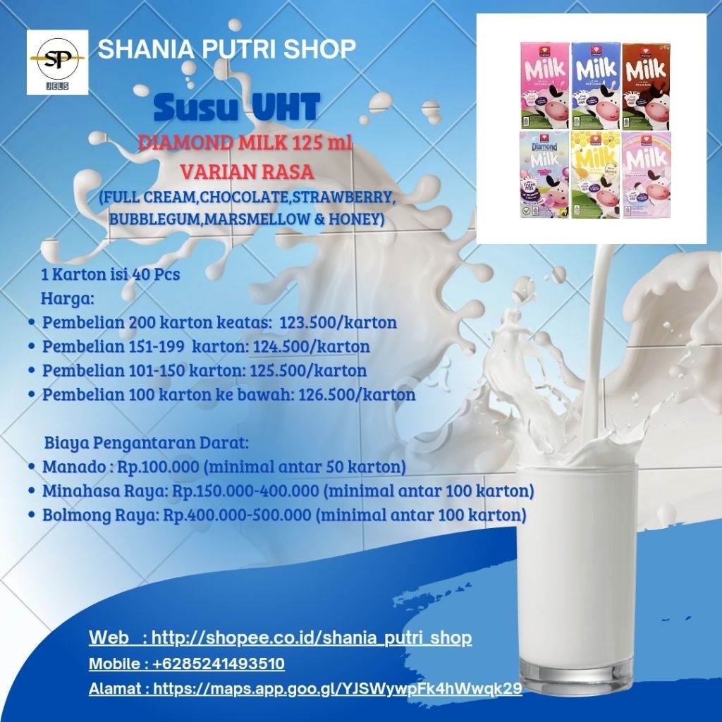 Diamond Milk UHT 125ml