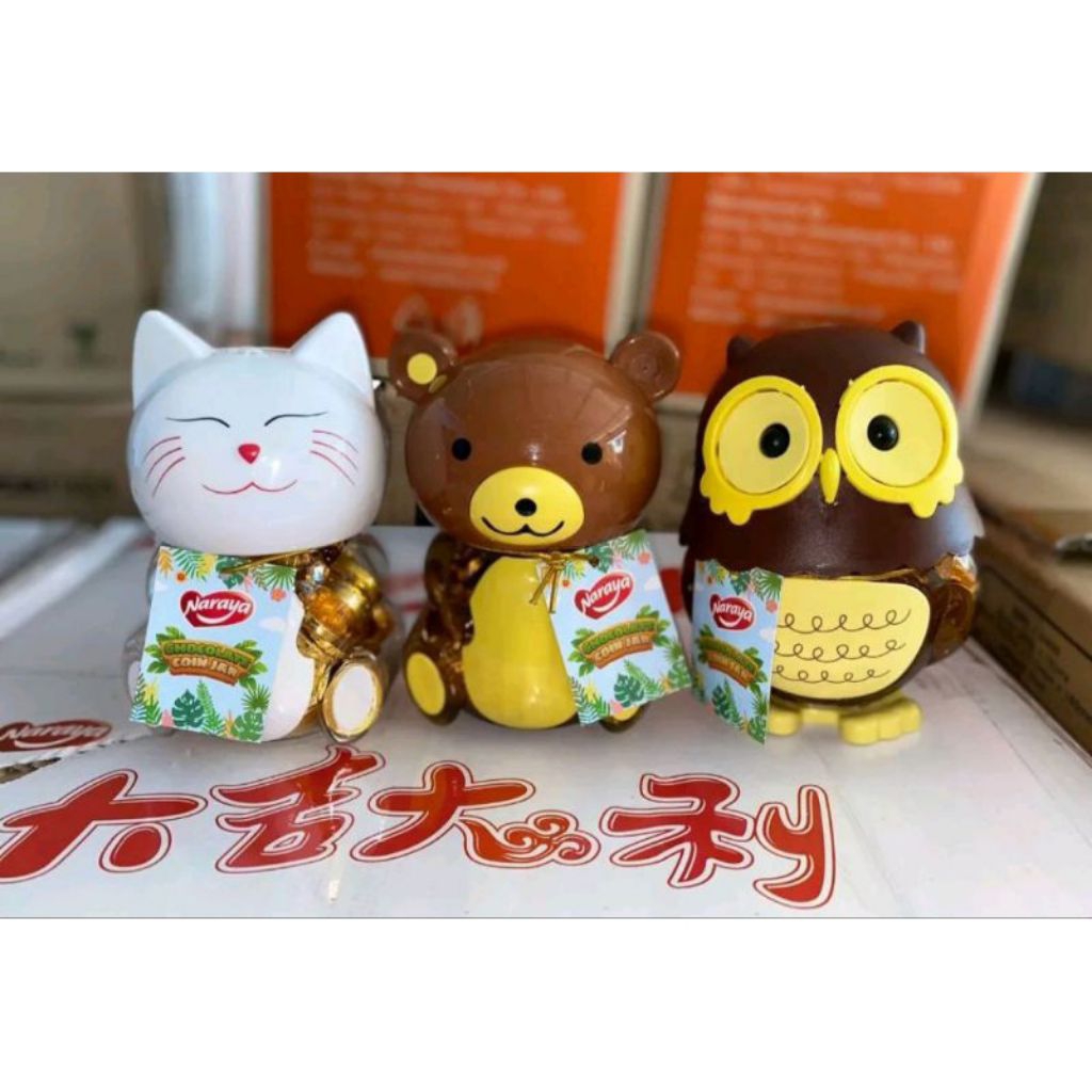 Coklat Naraya Coklat Koin Toples Karakter / Coklat koin