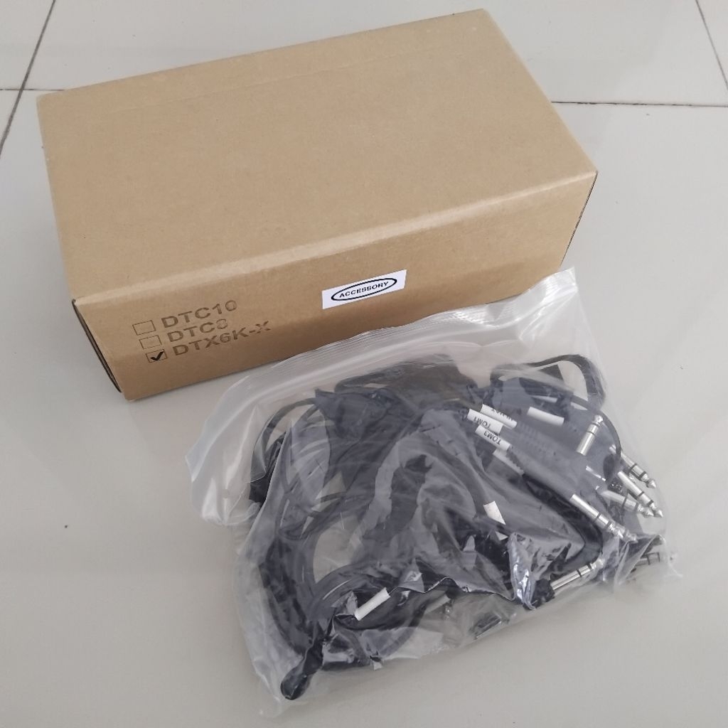 KABEL DRUM ELEKTRIK YAMAHA ADA 9PCS / 1 SET