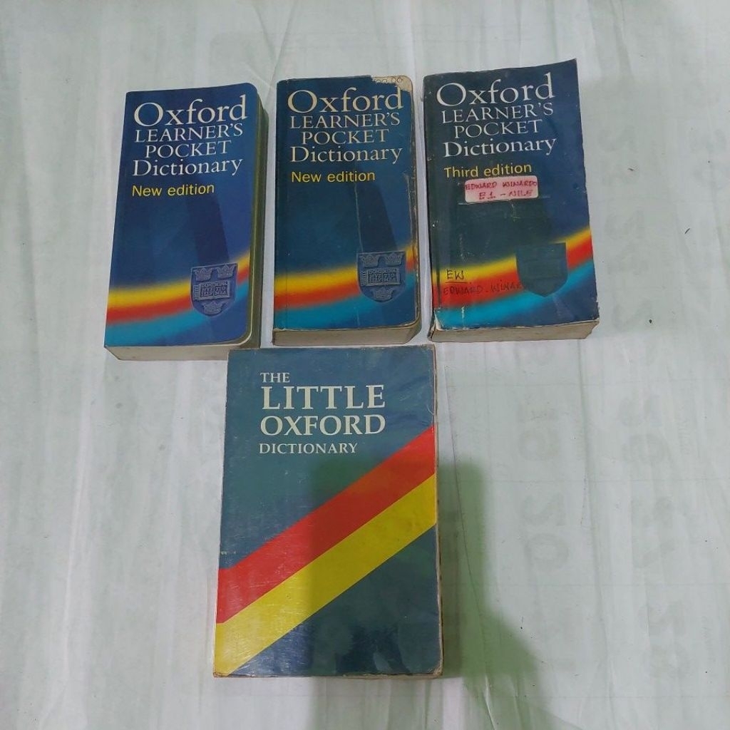 OXFORD LEARNERS POCKET DICTIONARY NEW EDITION,OXFORD LEARNERS POCKET DICTIONARY THIRD EDITION,THE LI