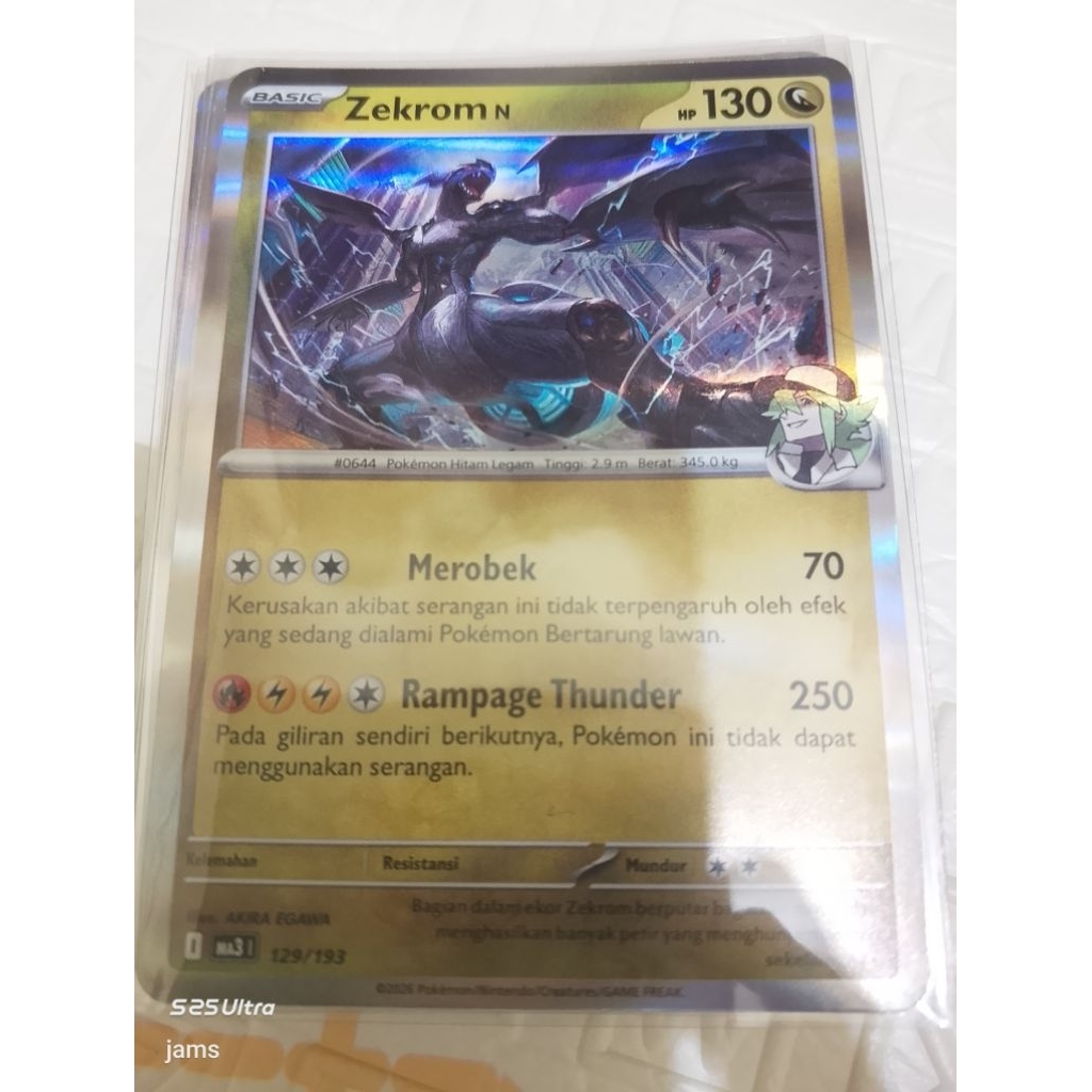 Pokemon Zekrom N ind