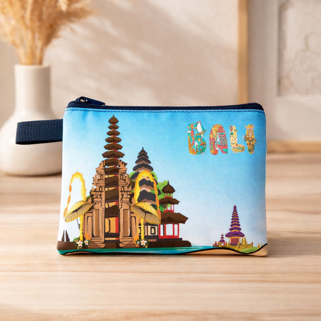 [GROSIR] Dompet Souvenir Sovenir Murah | Dompet Pouch Bali Wanita Oleh Oleh