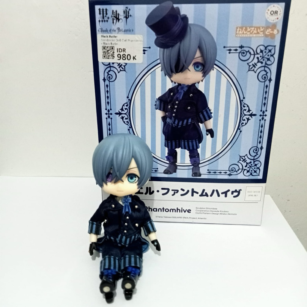 Black Butler / Kuroshitsuji official merchandise Ciel Phantomhive Nendoroid (Back in box)