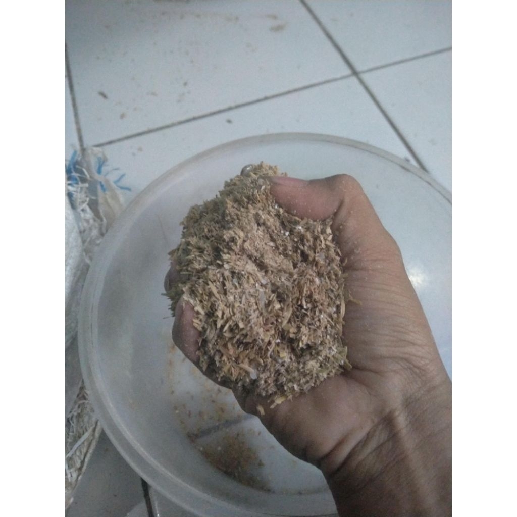 Sekam Bubuk, dedak Kasar bukan pakan utama hanya untuk campuran pakan