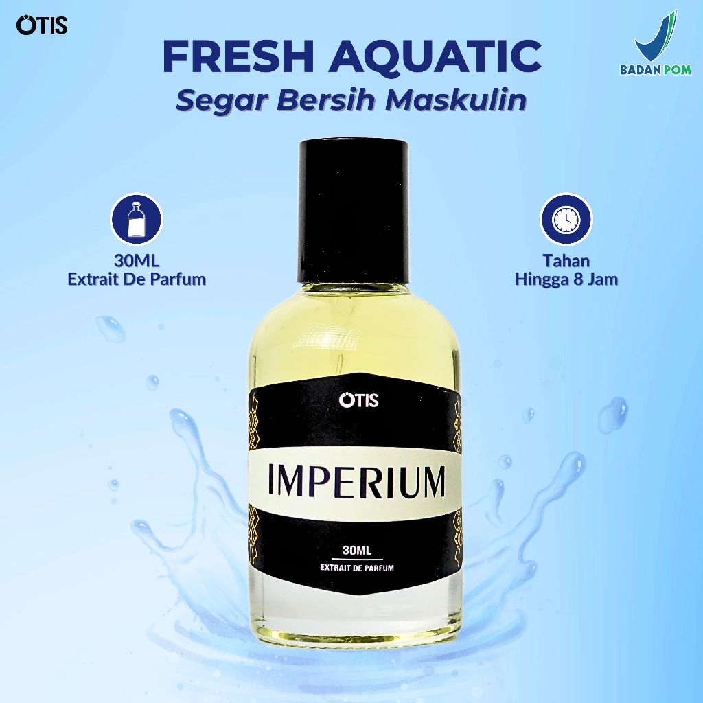 IMPERIUM Otis Parfum - Extrait De Parfum - Parfum Pria Fresh Aquatic Tahan Lama