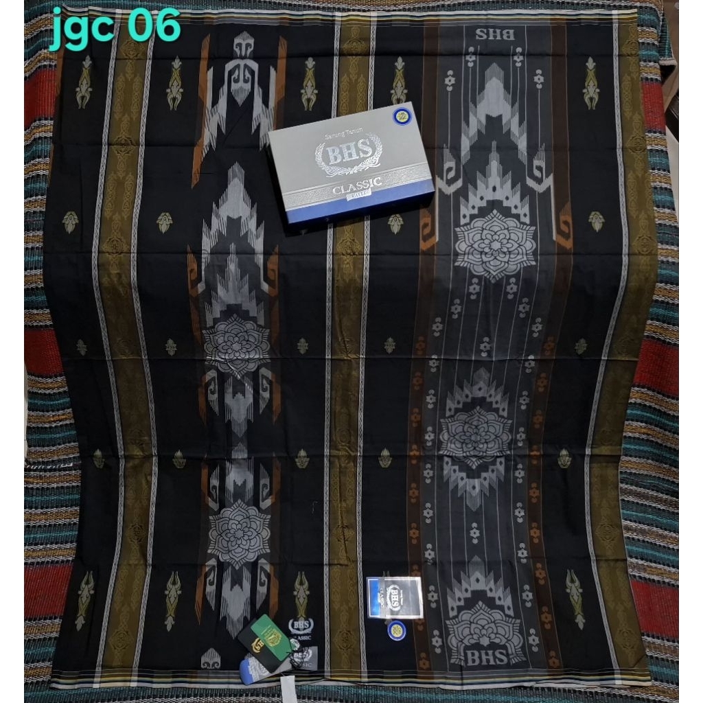 Sarung BHS Classic JACQUARD Type JSK JGL JGN JSN JGC Mix Grade Silver