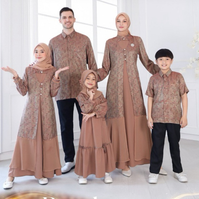 ETHICA ROYAL 70 CARNELIAN Sarimbit Keluarga 2025 Gamis Kagumi 339 Koko Kahfi 354 Kagumi Kids 182