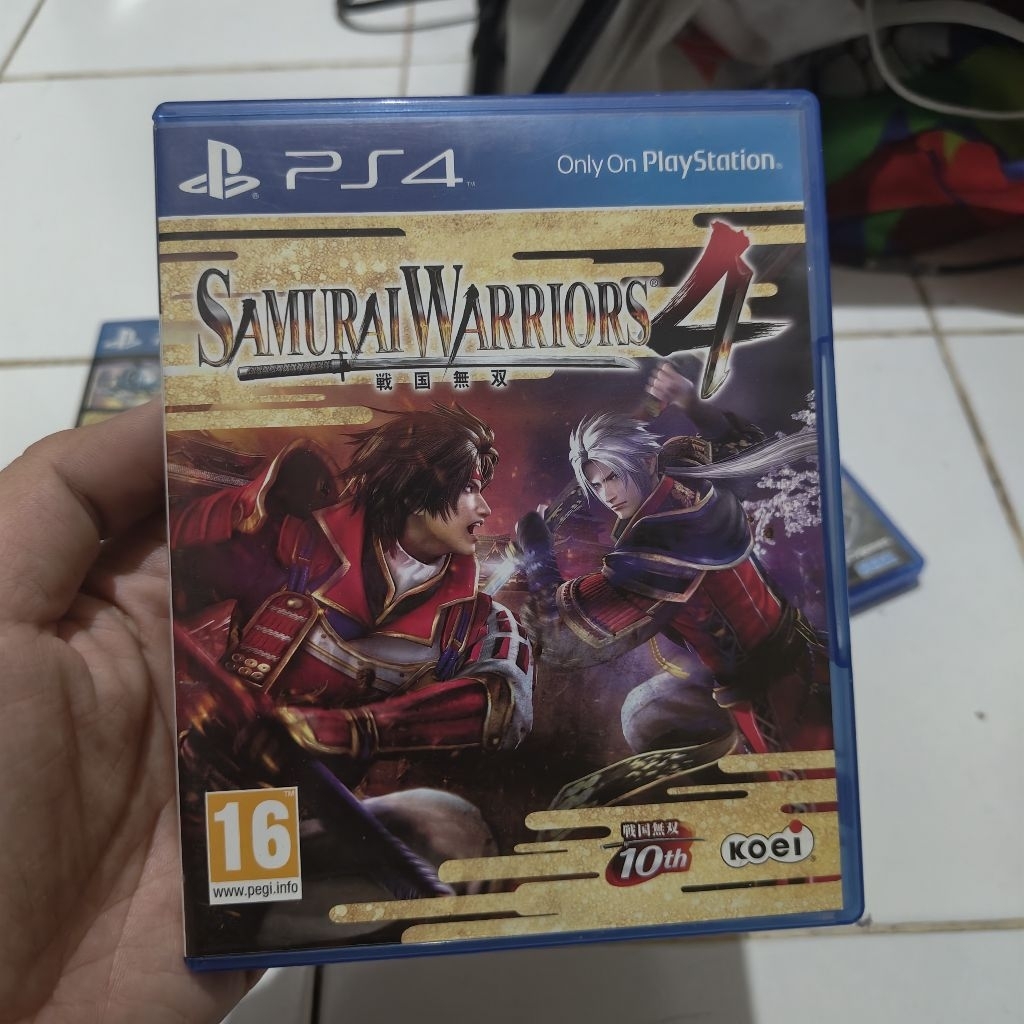 Kaset BD PS4 Samurai Warrior 4 Bekas