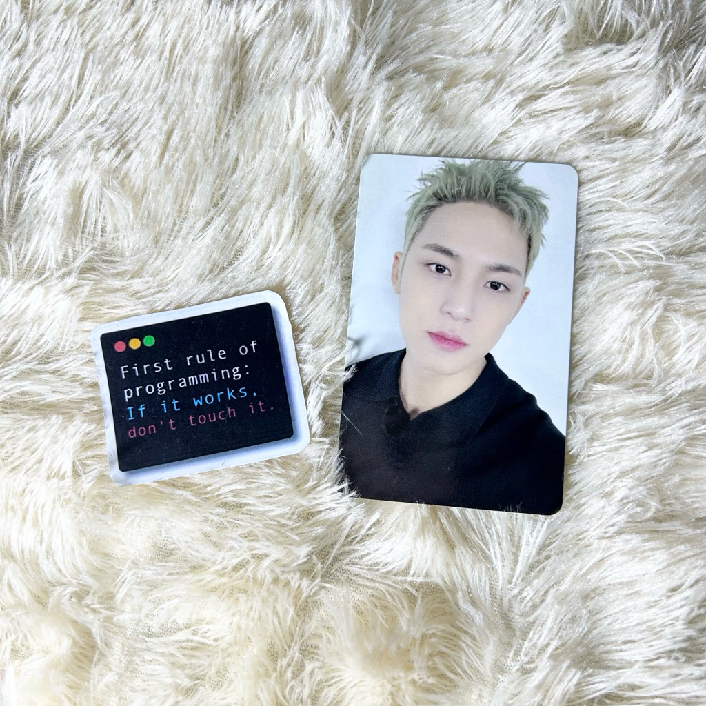 [READY] Official Seventeen Mingyu Photocard - Stamp 10th Birthday Party