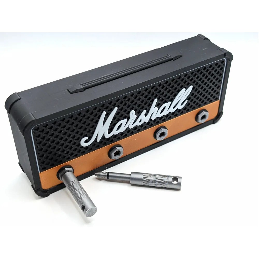 Key Hanger Marshall Amplifier - Gantungan Kunci Marshall Amplifier Rak Kunci Dinding Musik Rock Este