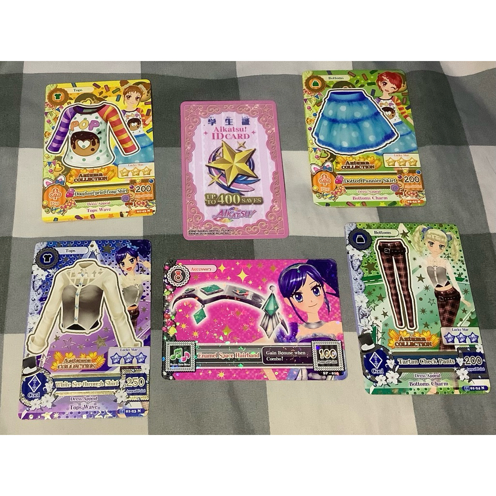 Aikatsu card / Kartu Aikatsu Premium, id card, random (take set only)