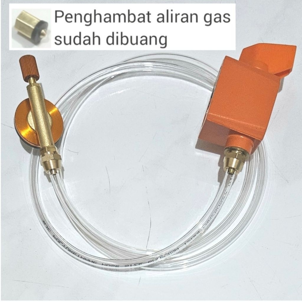 Alat refill gas kaleng portable canister regulator lpg zeppelin