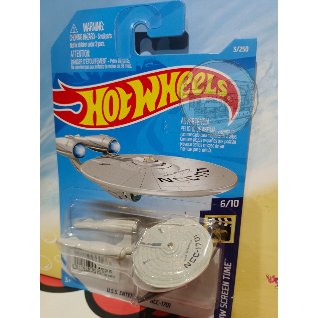 Hot Wheels HW Screen Time - USS Enterprise NCC-1701 (Star Trek)