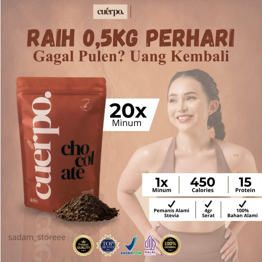 Susu Cuerpo Tinggi Kalori Dan Protein 960g