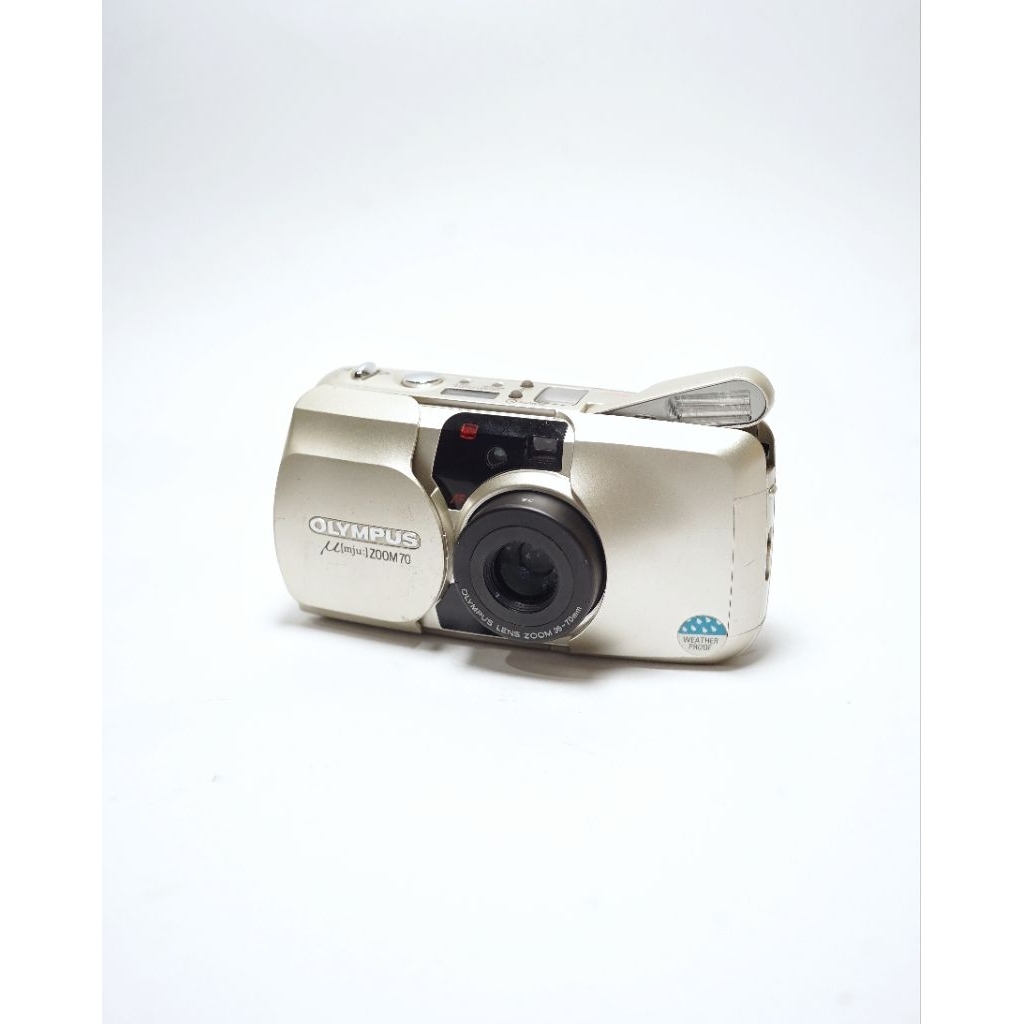 kamera analog olympus mju zoom 70 not digicam pentax espio nikon l35af minolta riva canon autoboy