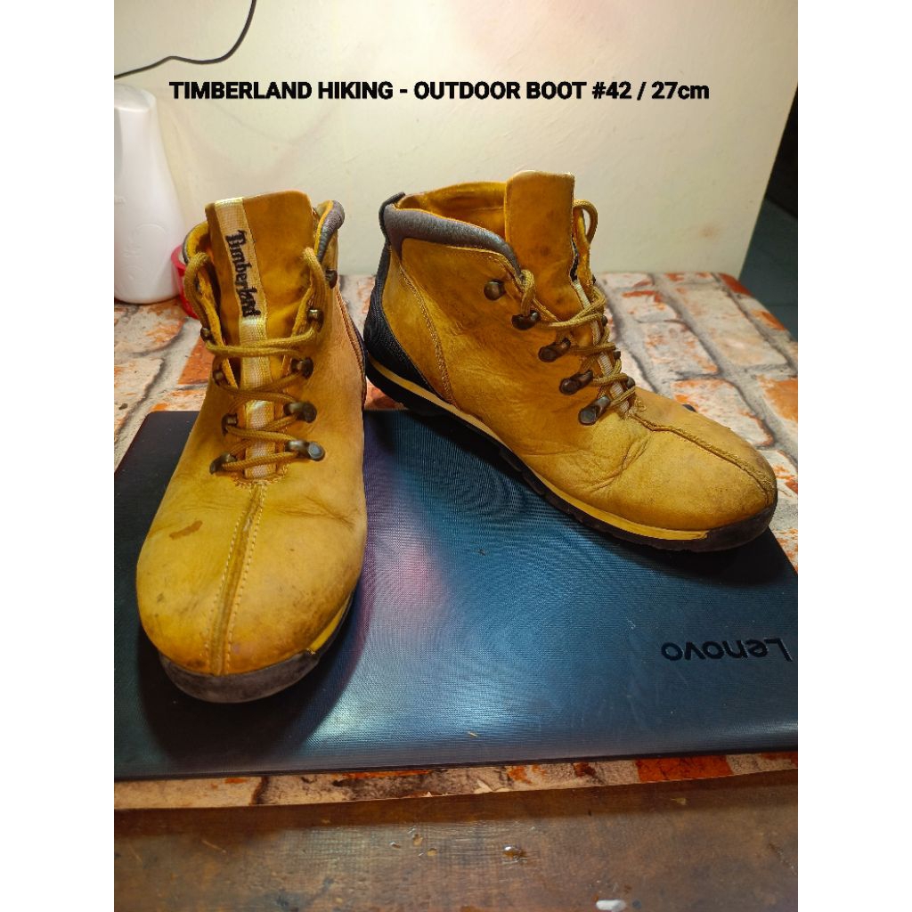 TIMBERLAND Sepatu Boot "GUNUNG / OUTDOOR" Pria ('#42 / 27cm)