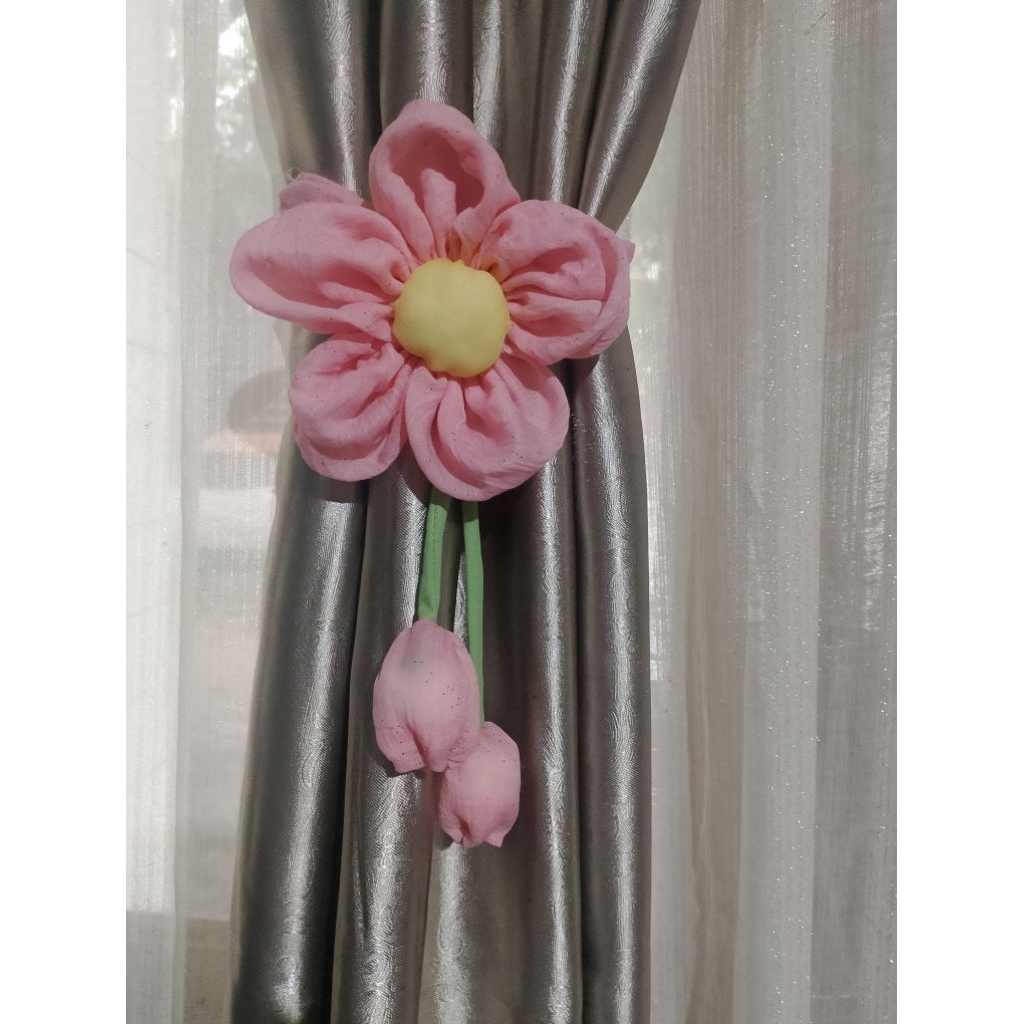 ikat gorden aestetik, bunga gorden cantik,hiasan ruangan aestetik,bunga viral, tali gorden cantik, t