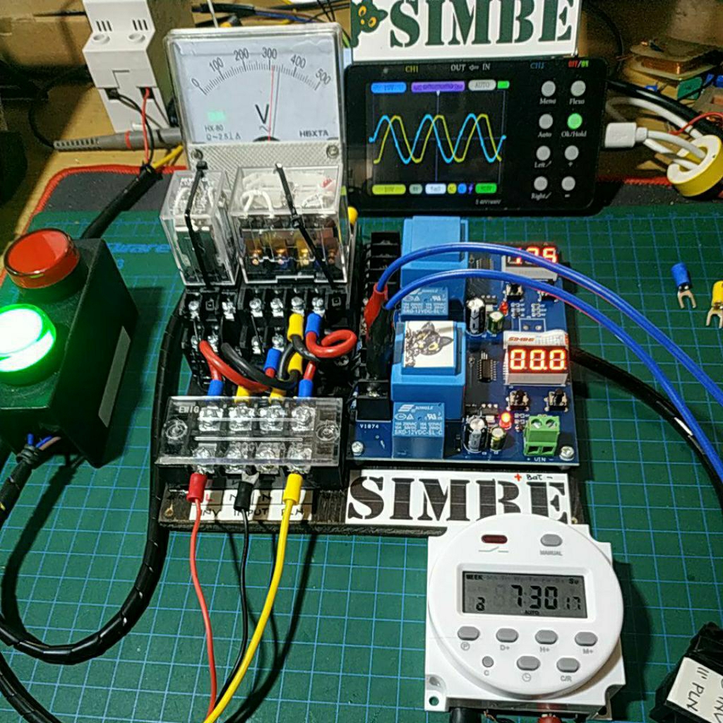 ATS syncronus modul TIMER, Full backup, full priority, full timer