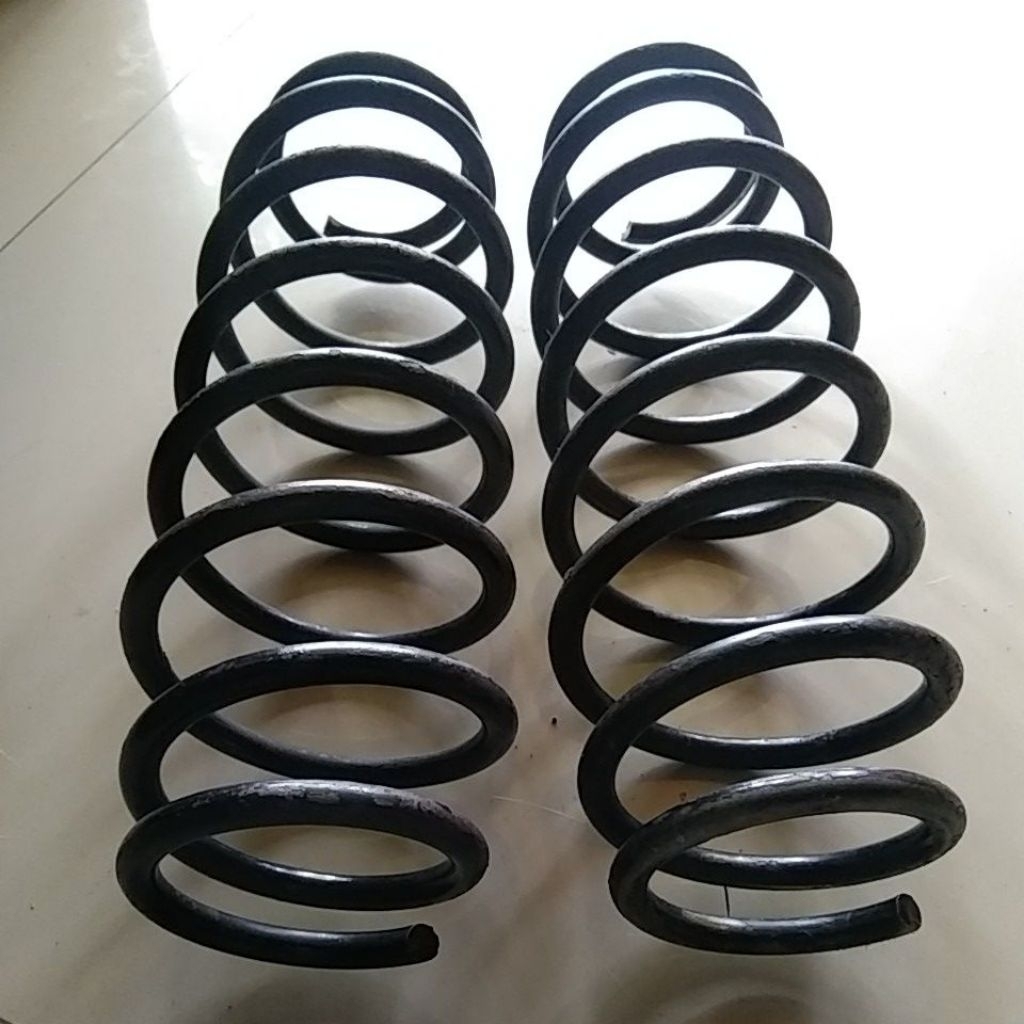 coil spring per spiral zebra depan