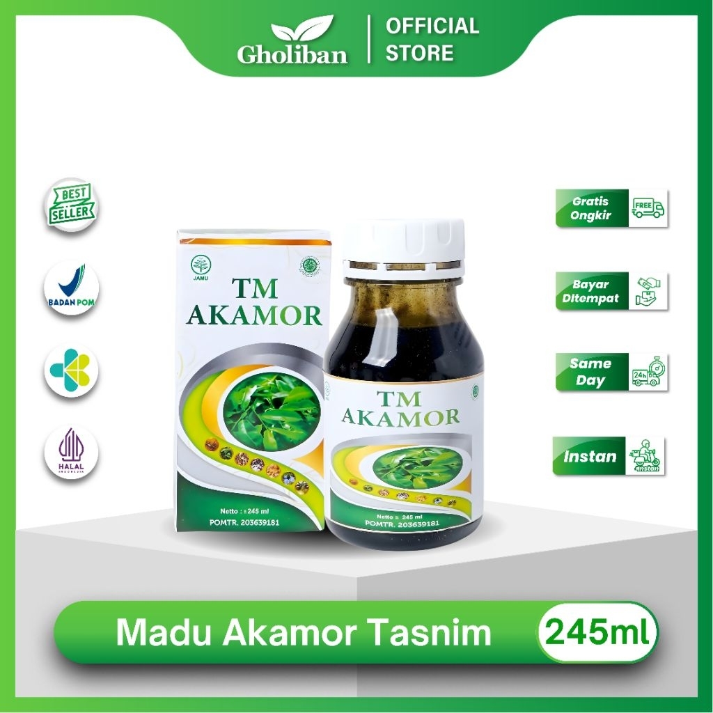Tasnim Madu TM Akamor 245ml Madu Spesialis Kanker Tumor