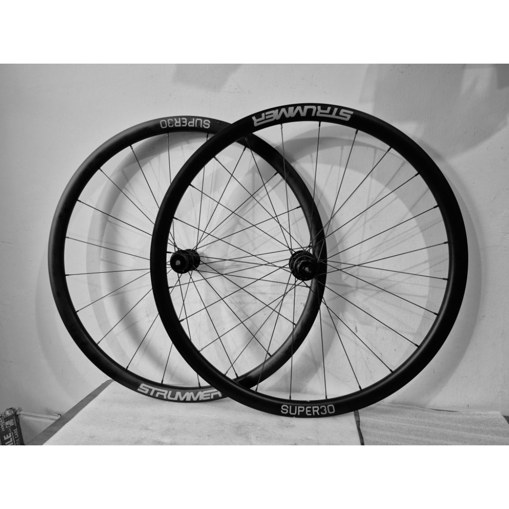 Wheelset 700c 29er Strummer Super 30 HR 360 gen 2 ratchet 54t spoke pillar wheelset discbrake sepeda