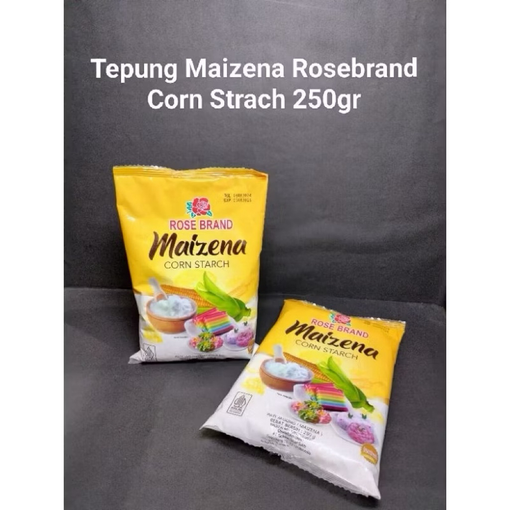 Tepung Maizena Rose Brand 250g - Pengganti Terigu, Pengental Masakan, Mudah Larut